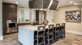 clubhouse kitchen with island