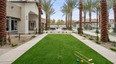 outdoor croquet court