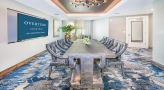 large meeting room with big table 