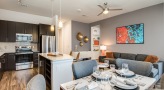 dining room with tables and chairs