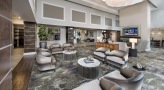 clubhouse with fireplace seating