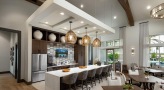 Demonstration Kitchen with bar seating